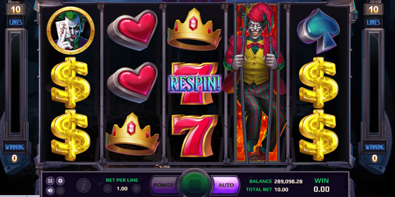 ฟีเจอร์ของเกม joker madness bio gaming